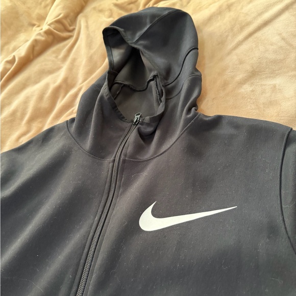 Nike Dri-FIT Black Zip Up Jacket Women’s Large - Picture 2 of 4